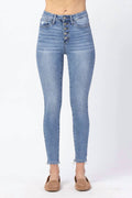 Judy Blue - High Rise Button Fly Skinny Jean