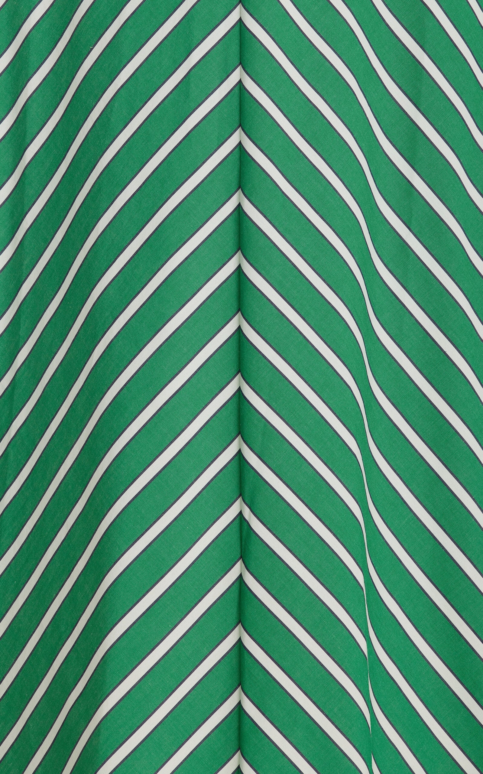 Halter Striped Print Midi Dress