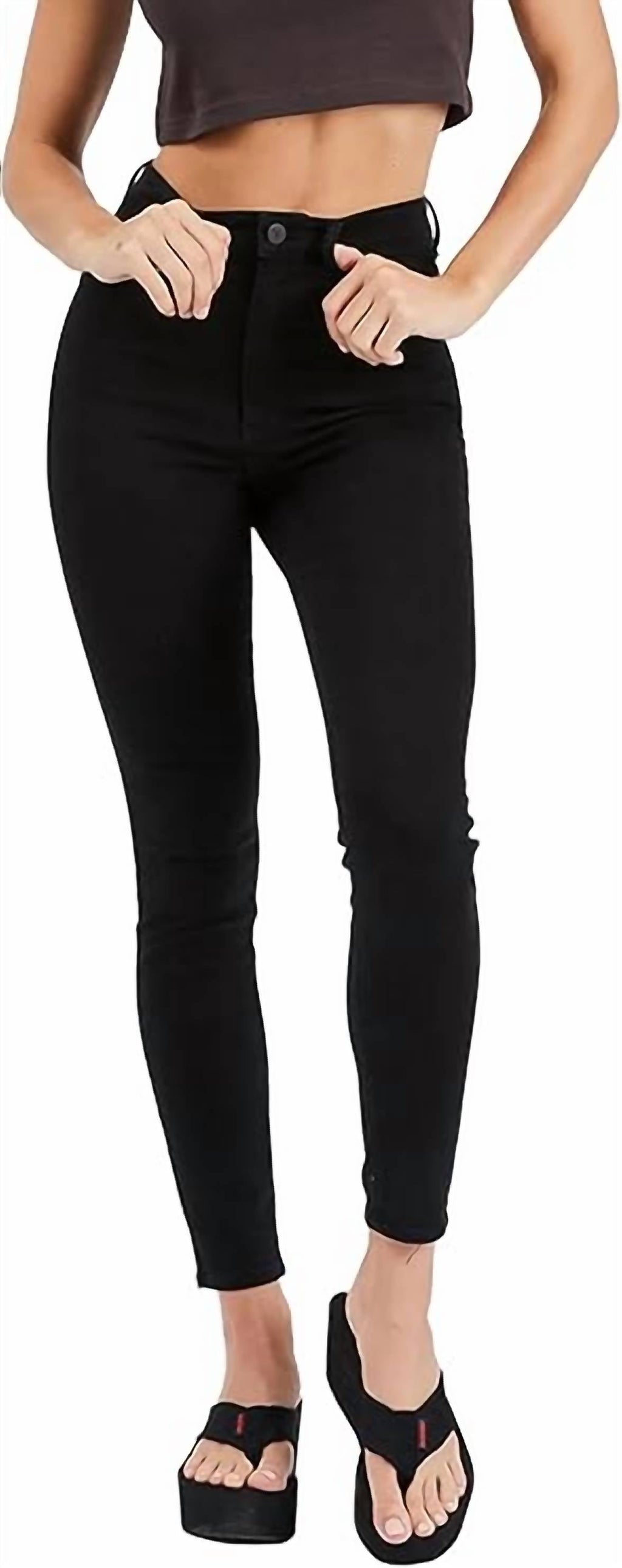 Abrand Jeans - High Skinny Ankle Basher Jeans