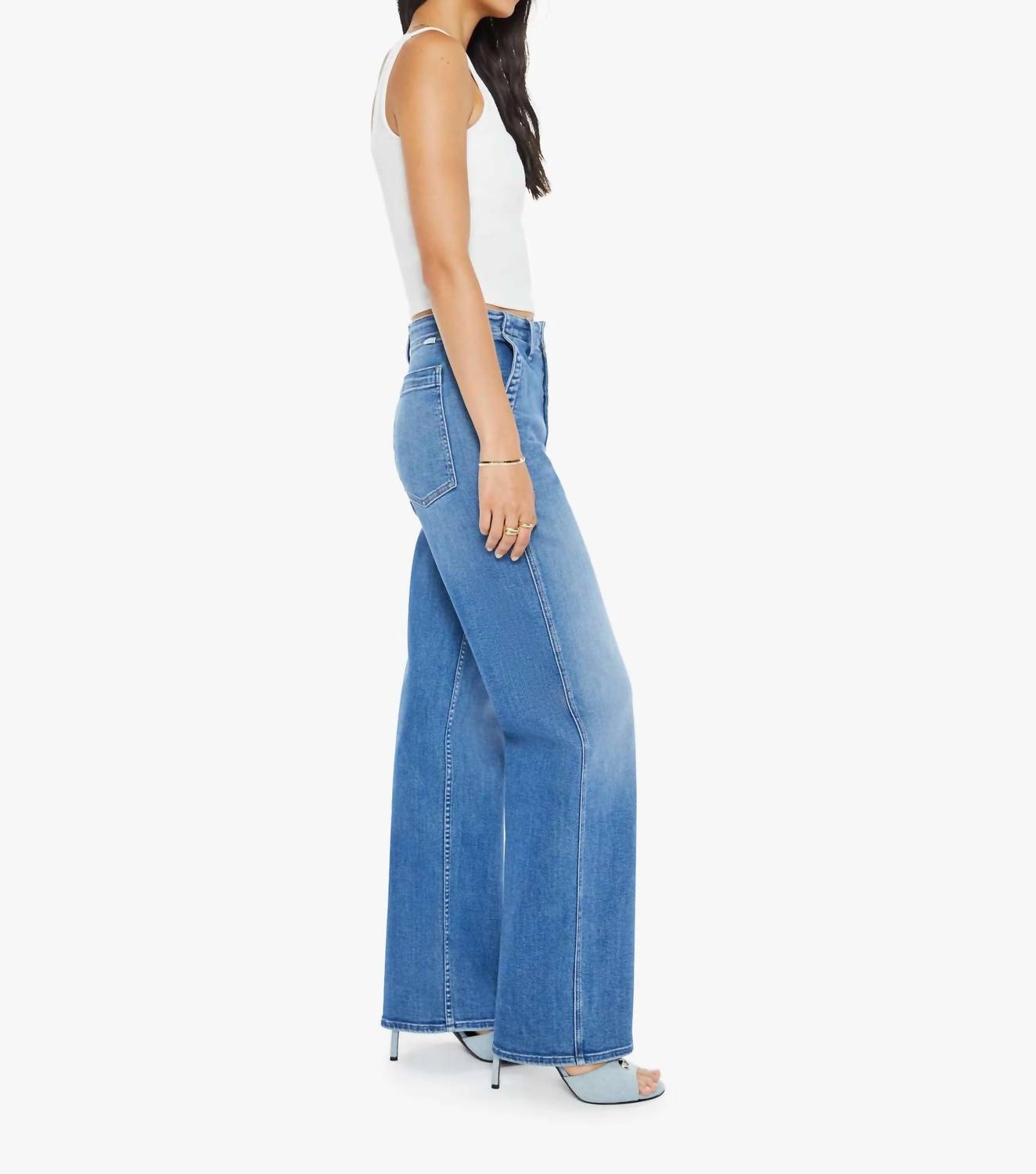 Mother - Major Prep Zip Sneak Jeans
