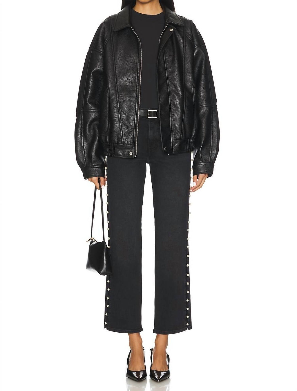Simkhai - Amelia High Rise Straight Leg Jeans