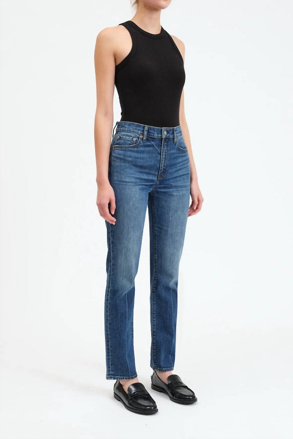 Daze - Smarty Pants High Rise Slim Jeans