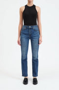 Daze - Smarty Pants High Rise Slim Jeans