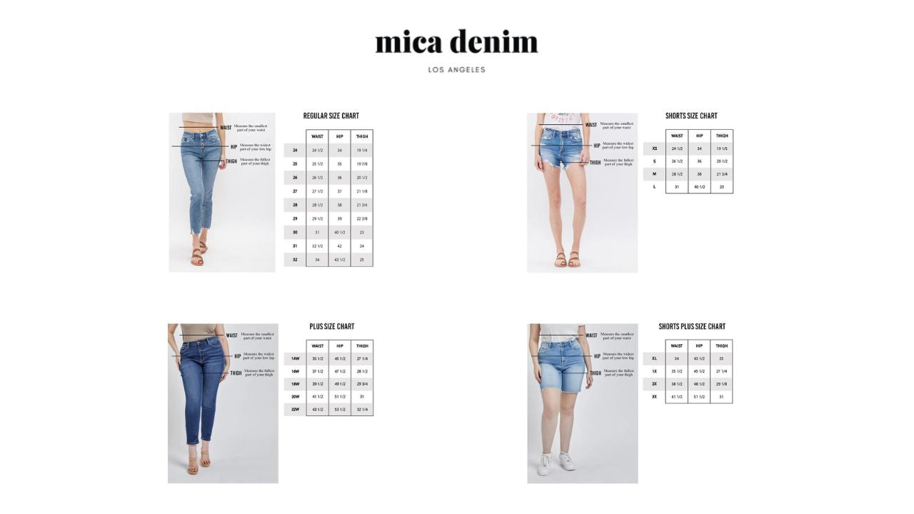 Mica Denim - High Rise Crop Flare Jean
