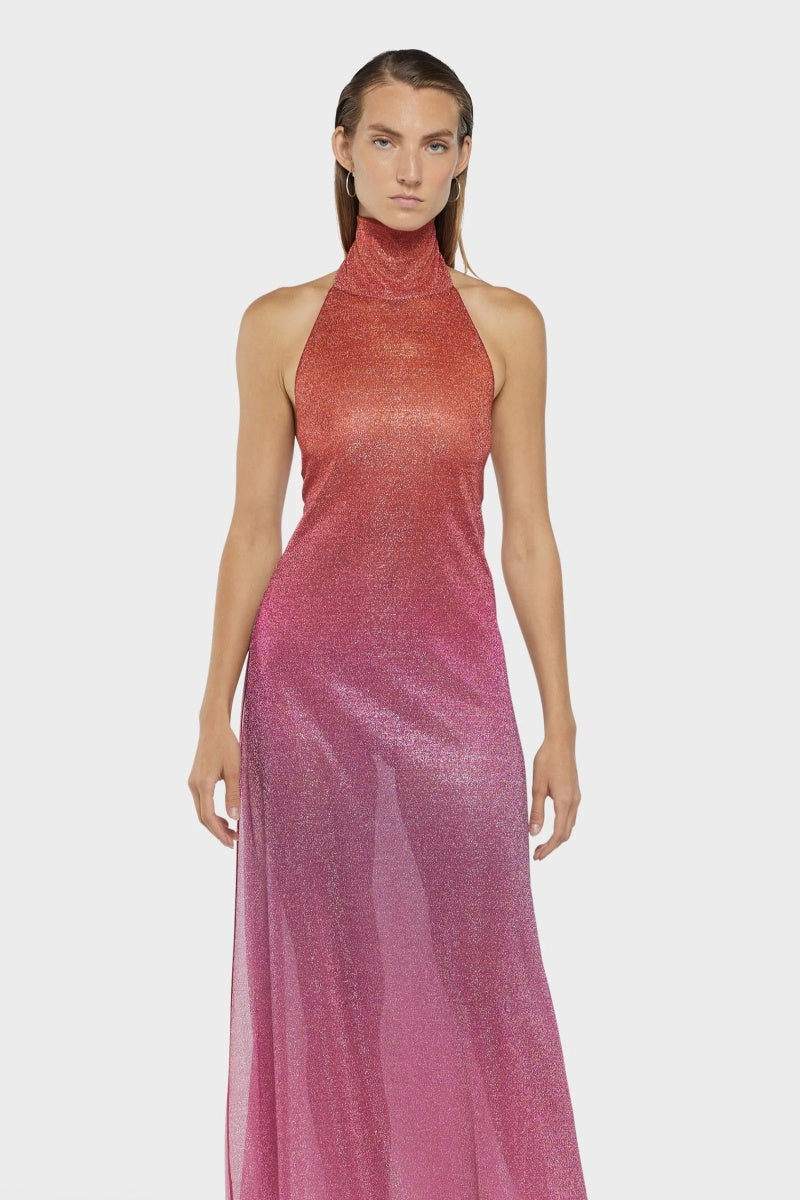 Os¨¦ree Orange Lumi¨¨re  Maxi Dress