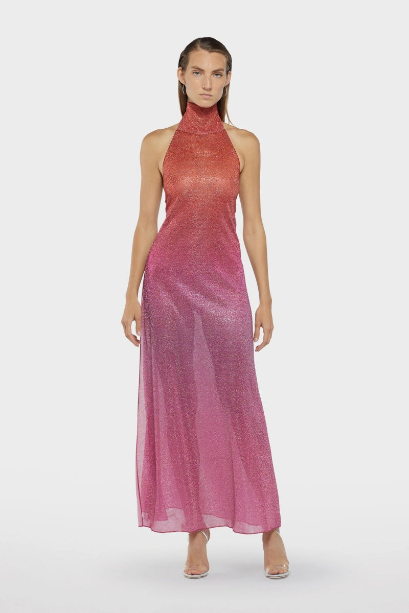 Os¨¦ree Orange Lumi¨¨re  Maxi Dress