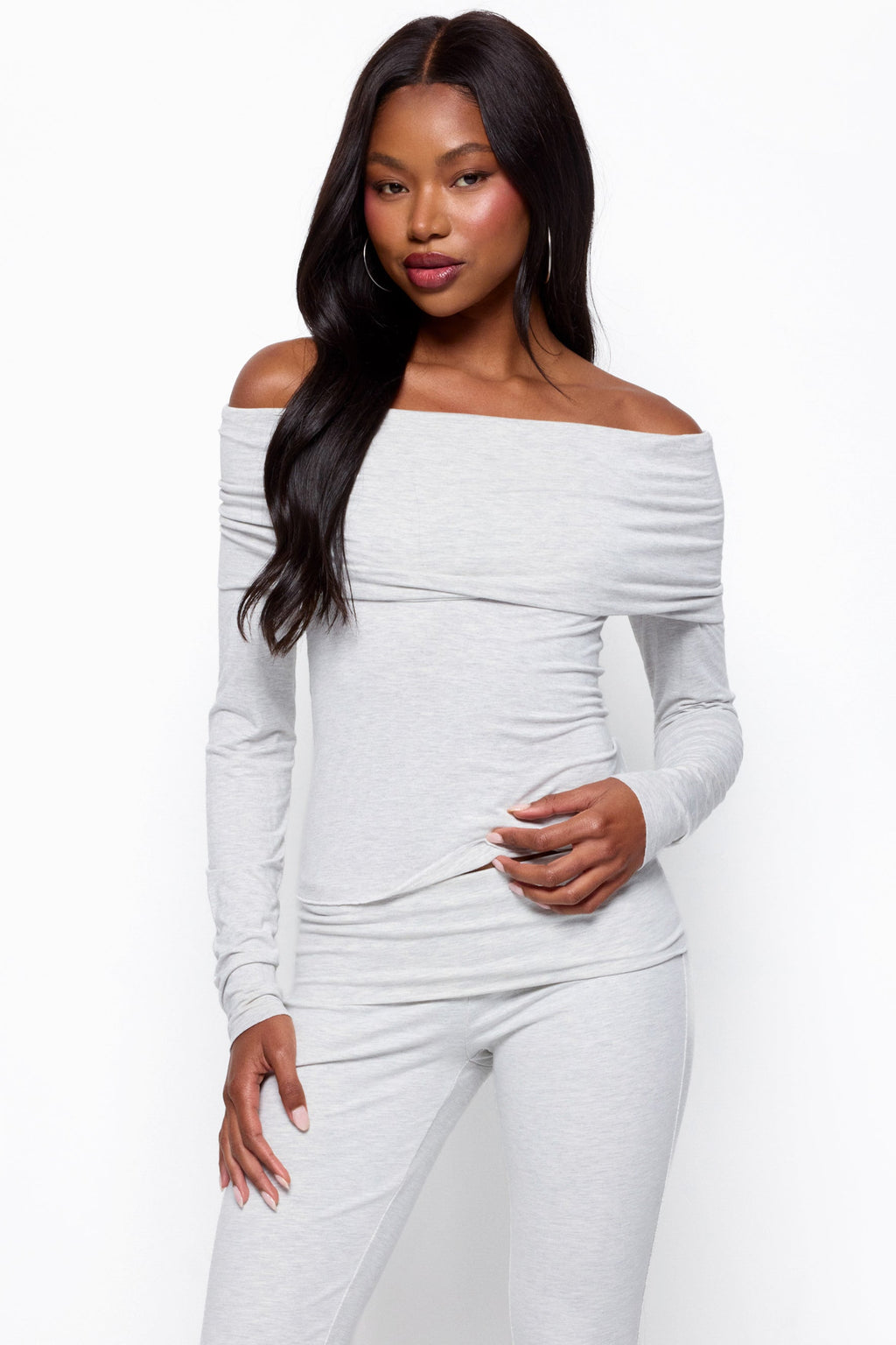 Habiba Foldover Off Shoulder Top