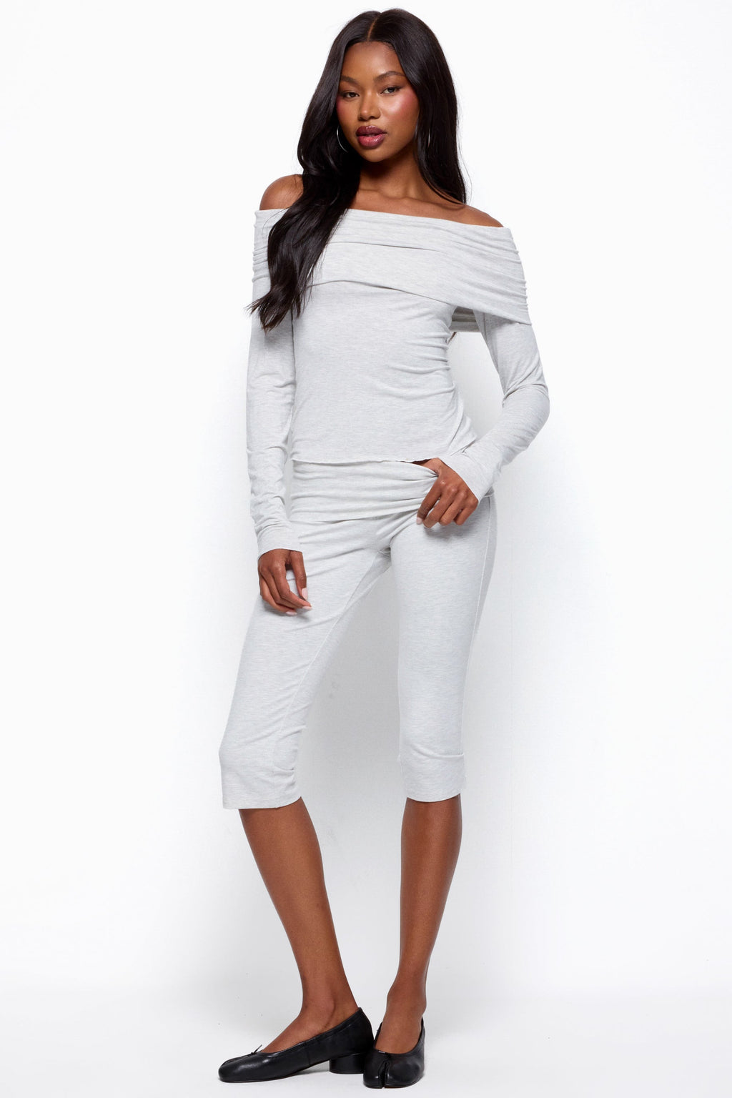 Habiba Foldover Off Shoulder Top